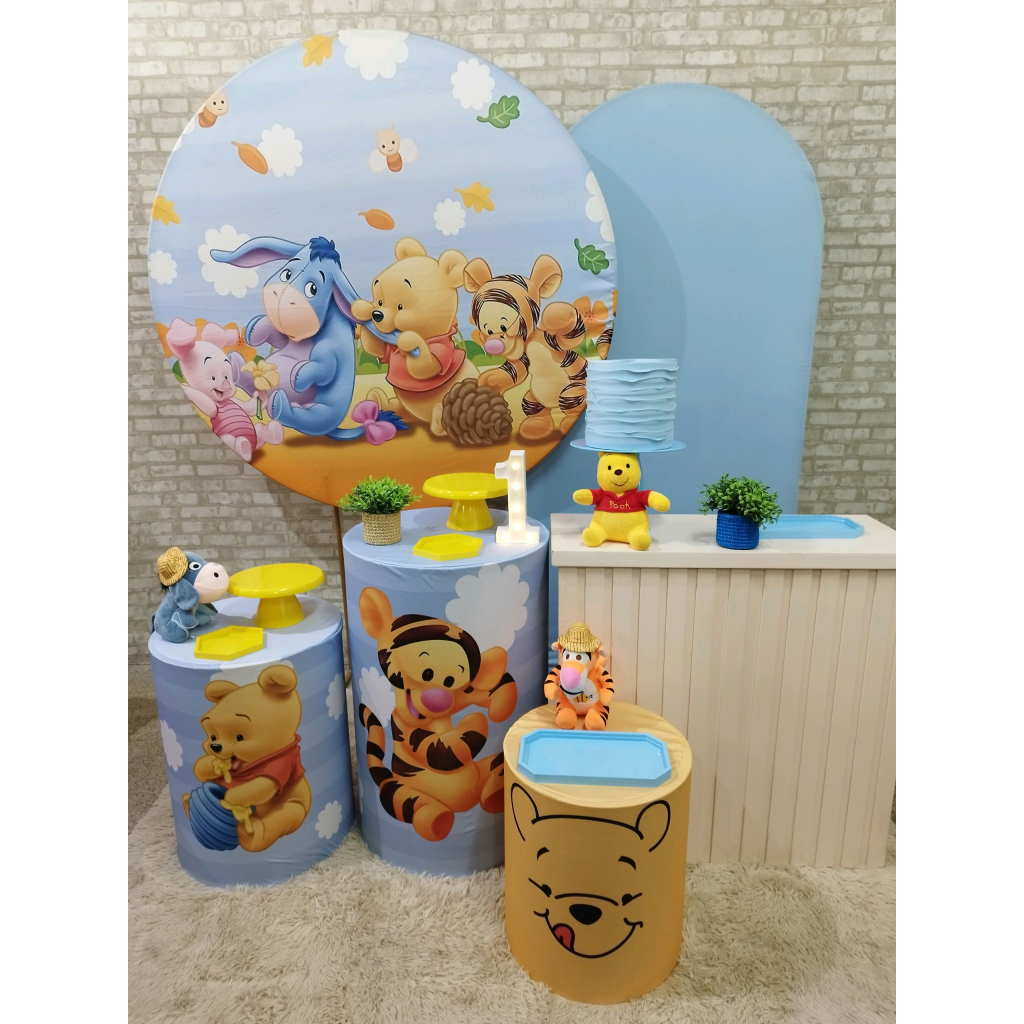 Kit Ursinho Pooh - Pegue e Monte Tesouro Encantando