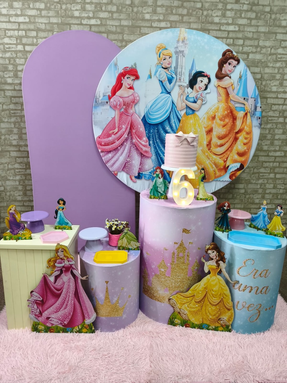 Kit Princesas - Pegue e Monte Tesouro Encantado