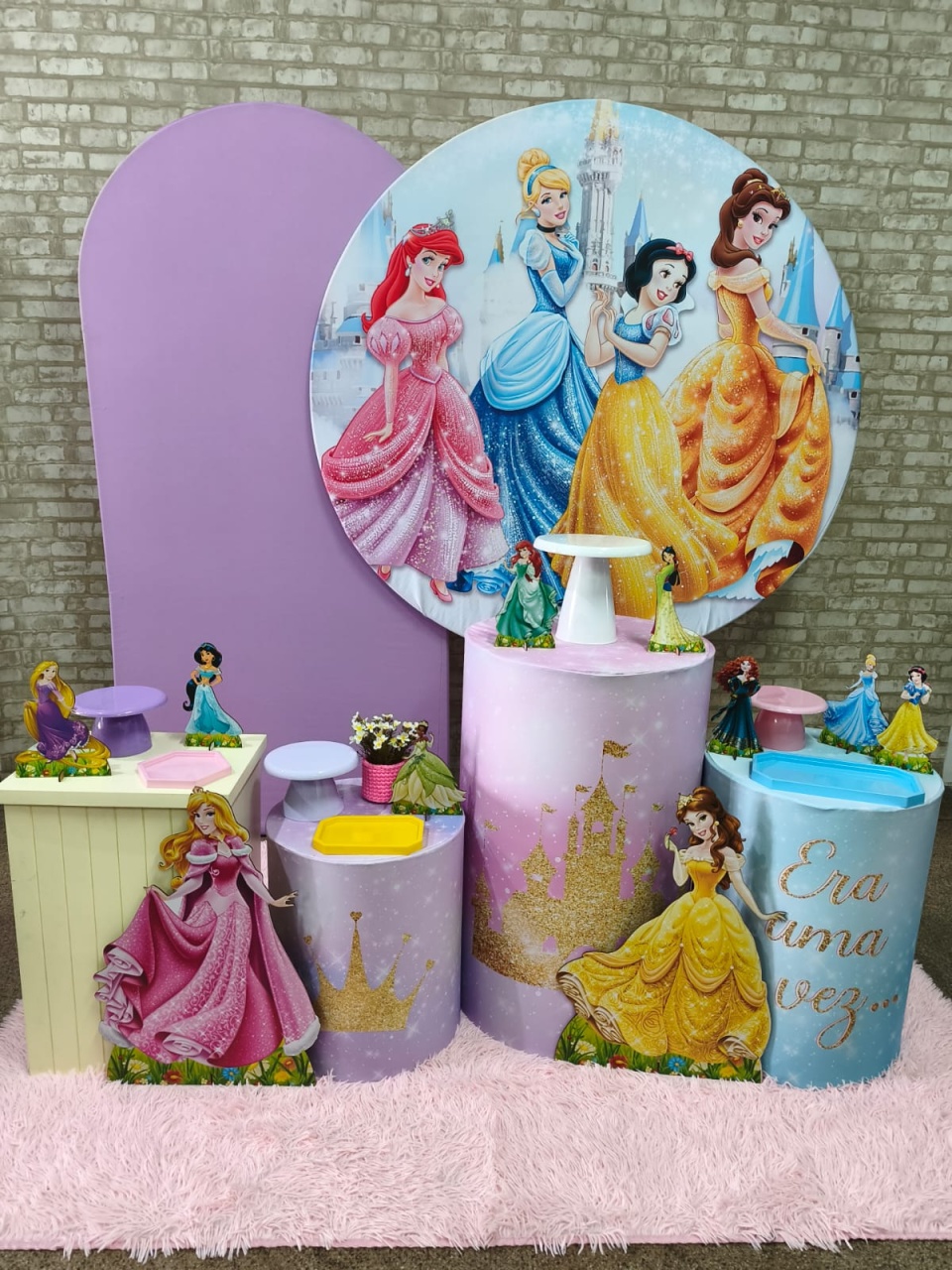 Kit Princesas - Pegue e Monte Tesouro Encantado