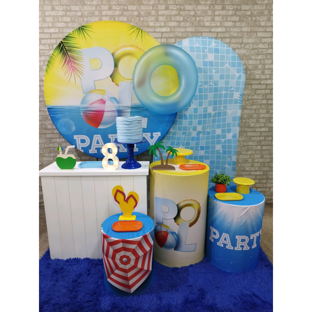 Kit Pool Party - Pegue e Monte Tesouro Encantando