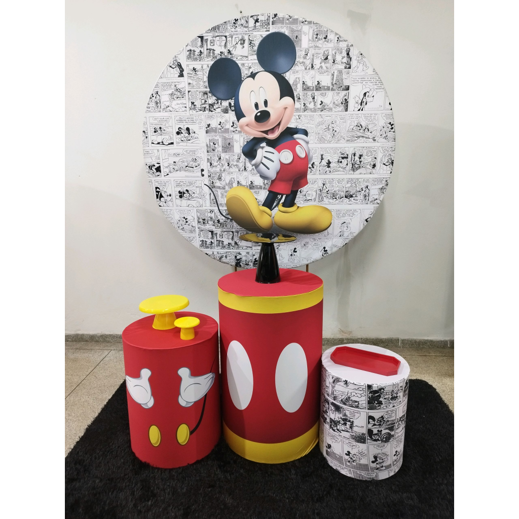 Kit Mickey - Pegue e Monte Tesouro Encantando