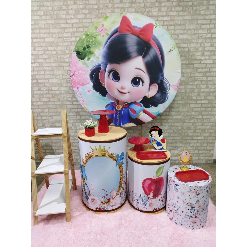 Kit Branca de Neve - Pegue e Monte Tesouro Encantando