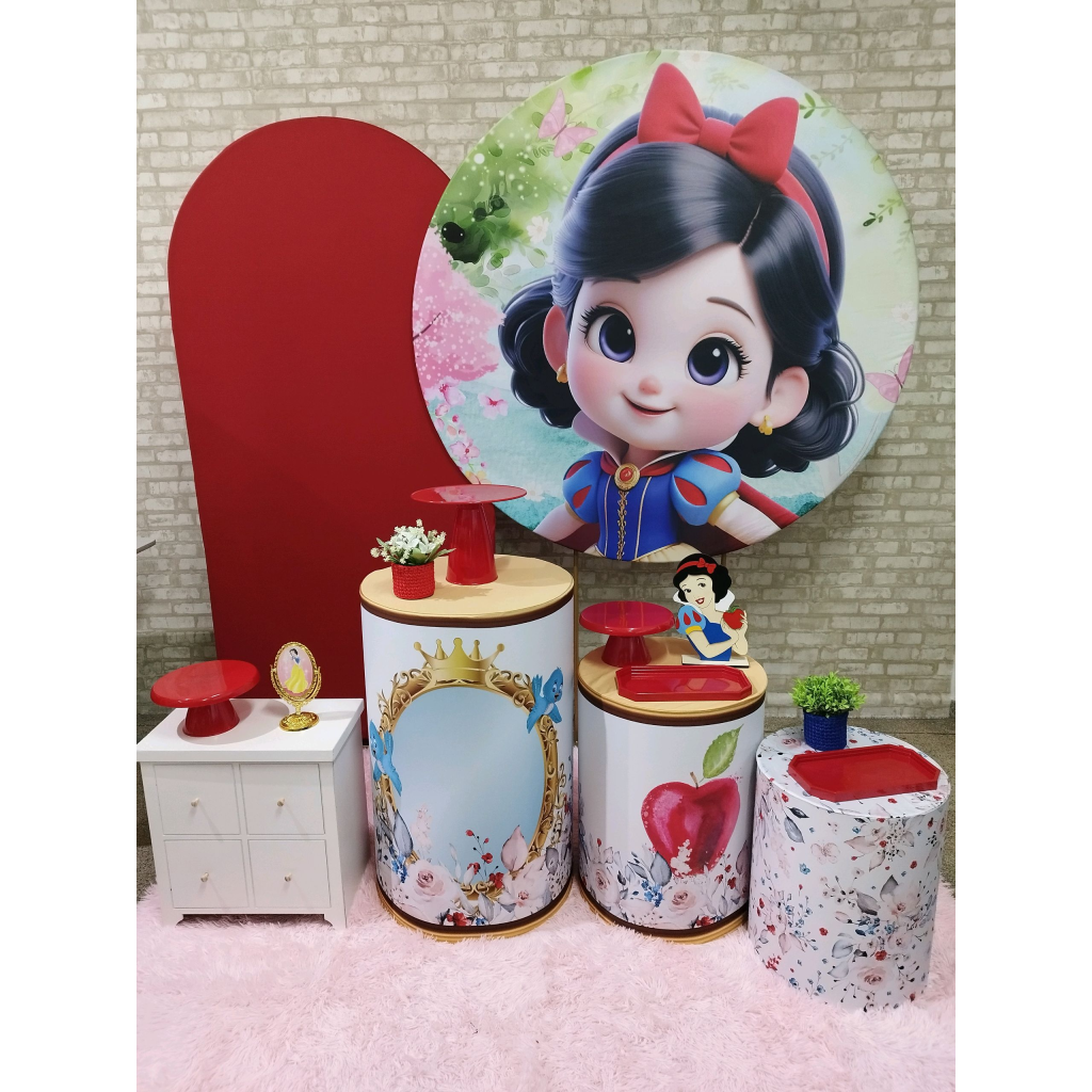 Kit Branca de Neve - Pegue e Monte Tesouro Encantando