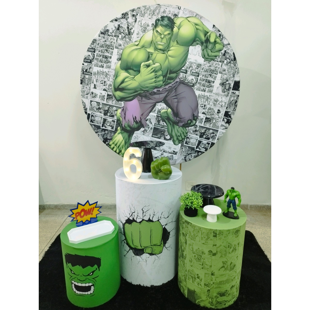 Kit Hulk - Pegue e Monte Tesouro Encantando