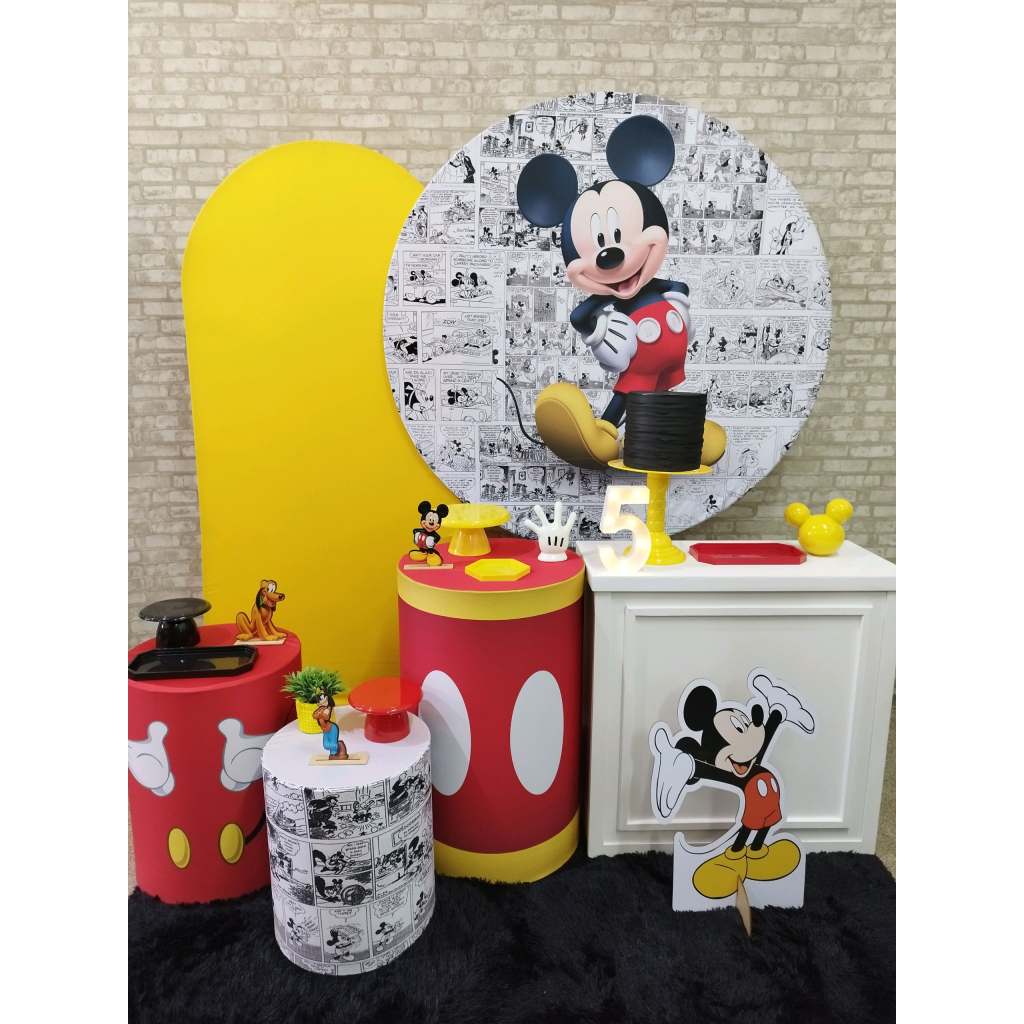 Kit Mickey - Pegue e Monte Tesouro Encantando