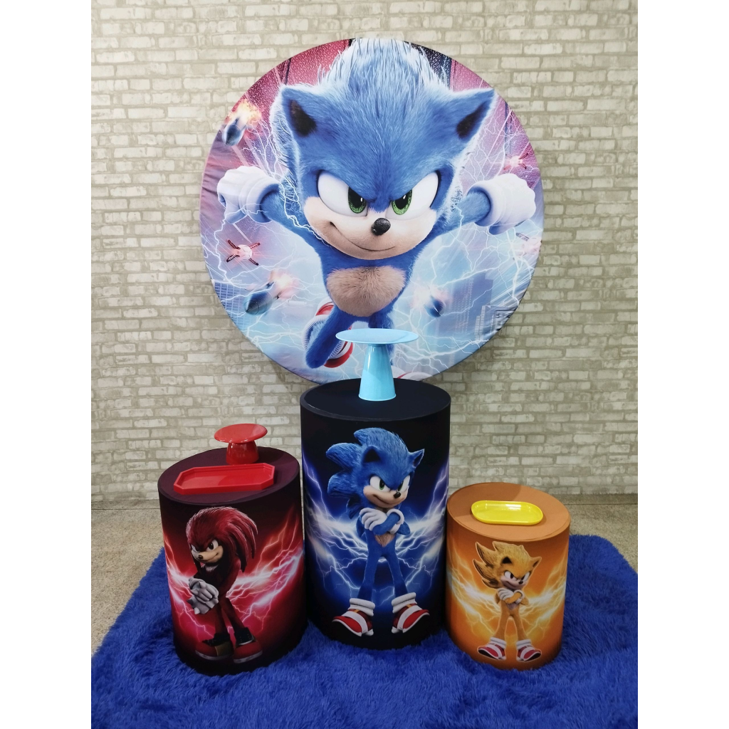 Kit Sonic - Pegue e Monte Tesouro Encantando