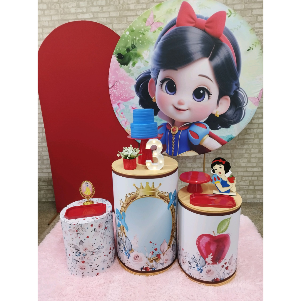 Kit Branca de Neve - Pegue e Monte Tesouro Encantando