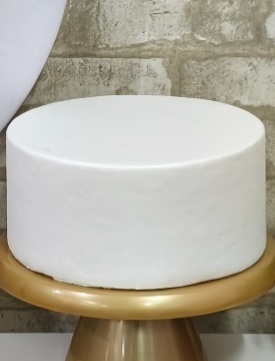 Bolo Fake Branco - Pegue e Monte Tesouro Encantado