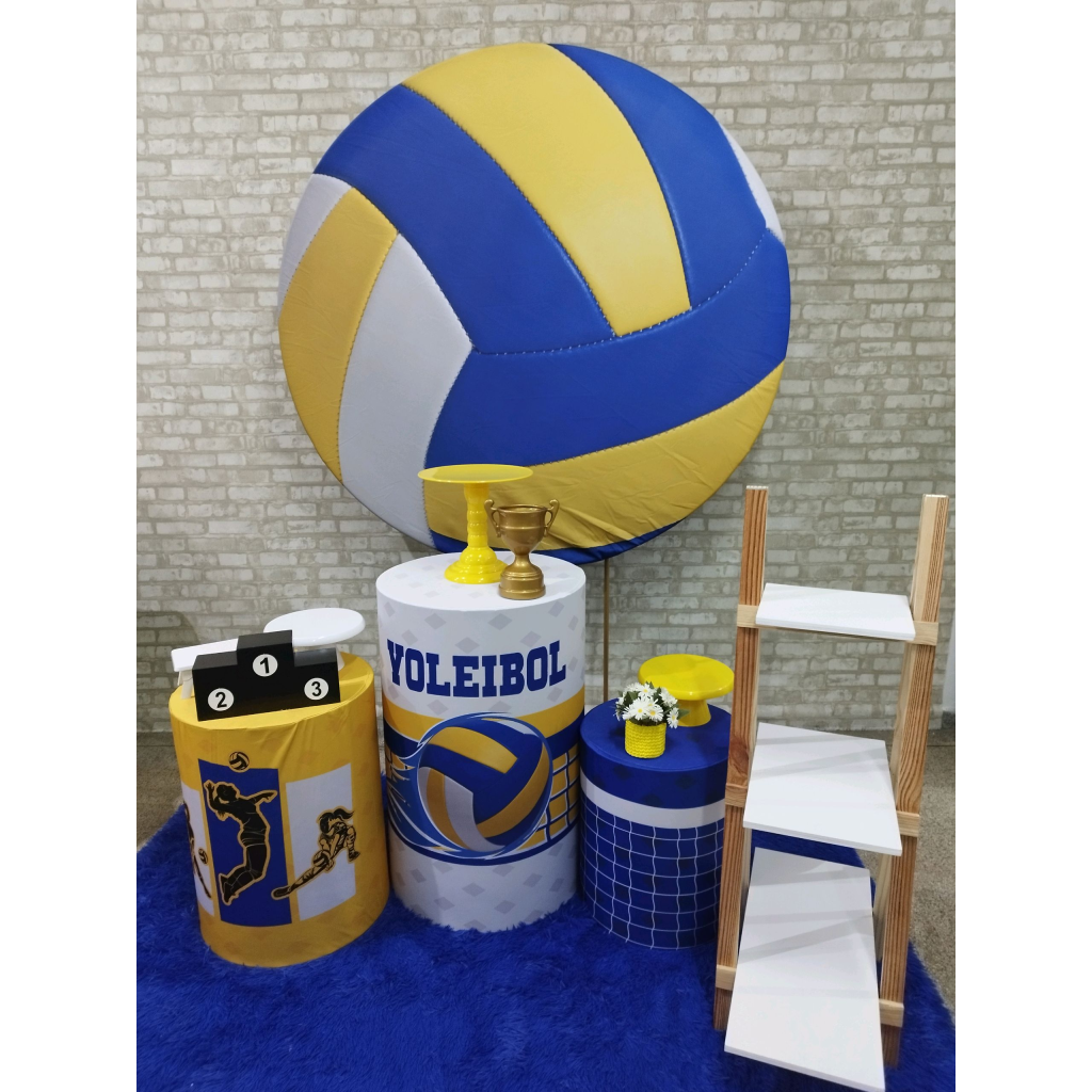 Kit Voleibol - Pegue e Monte Tesouro Encantando