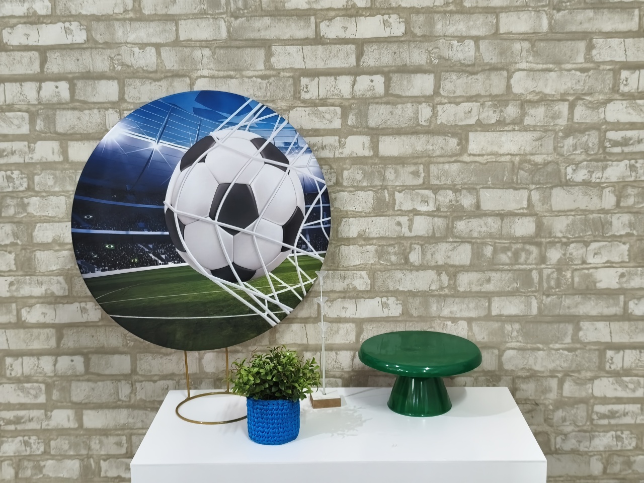 Mini Kit Futebol - Pegue e Monte Tesouro Encantado