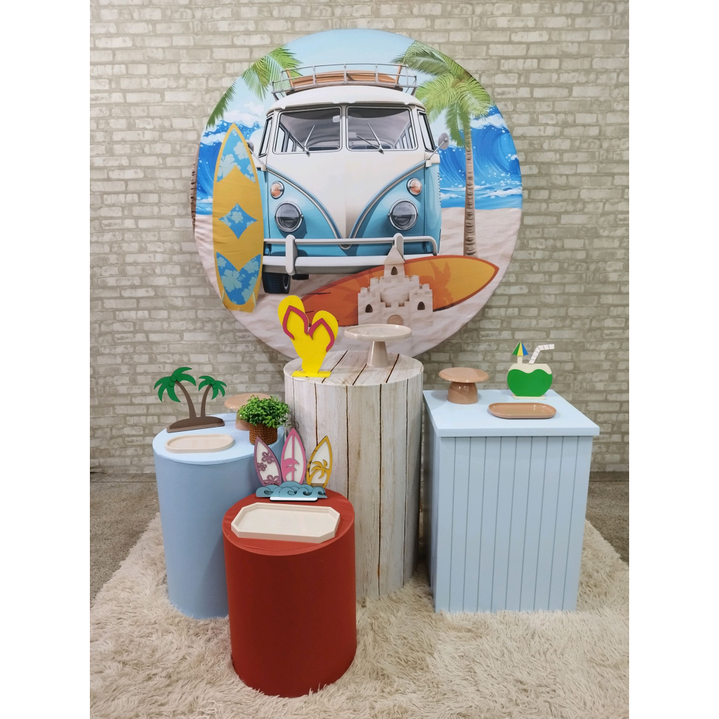 Kit Kombi Praia - Pegue e Monte Tesouro Encantando
