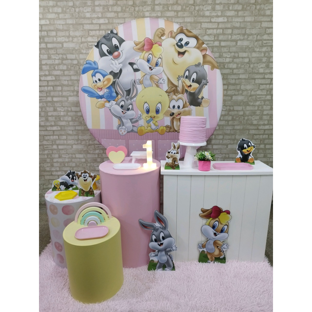 Kit Looney Tunes Baby - Pegue e Monte Tesouro Encantando