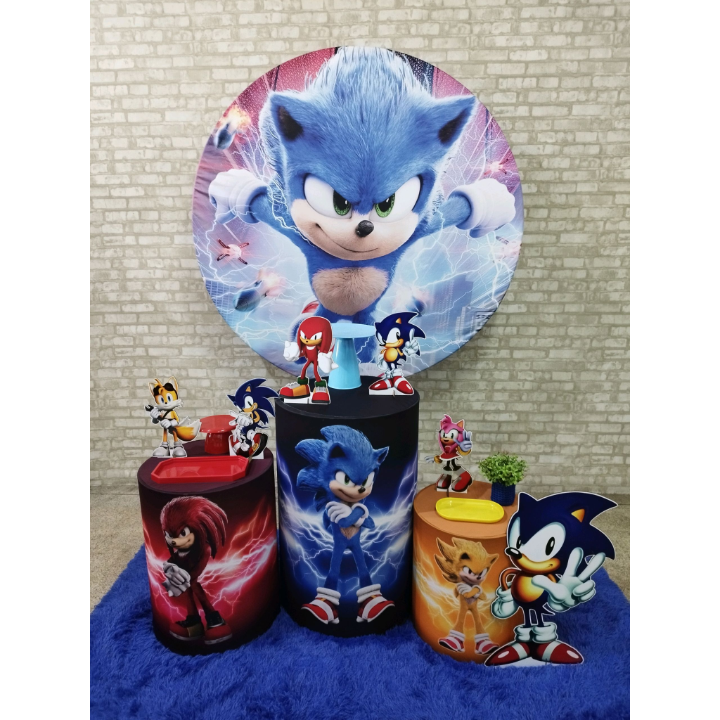 Kit Sonic - Pegue e Monte Tesouro Encantando