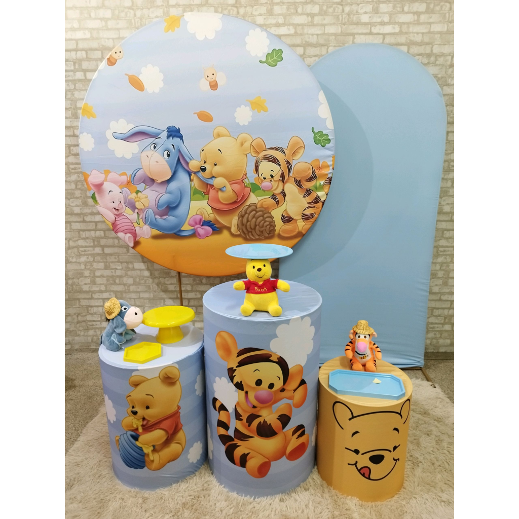 Kit Ursinho Pooh - Pegue e Monte Tesouro Encantando