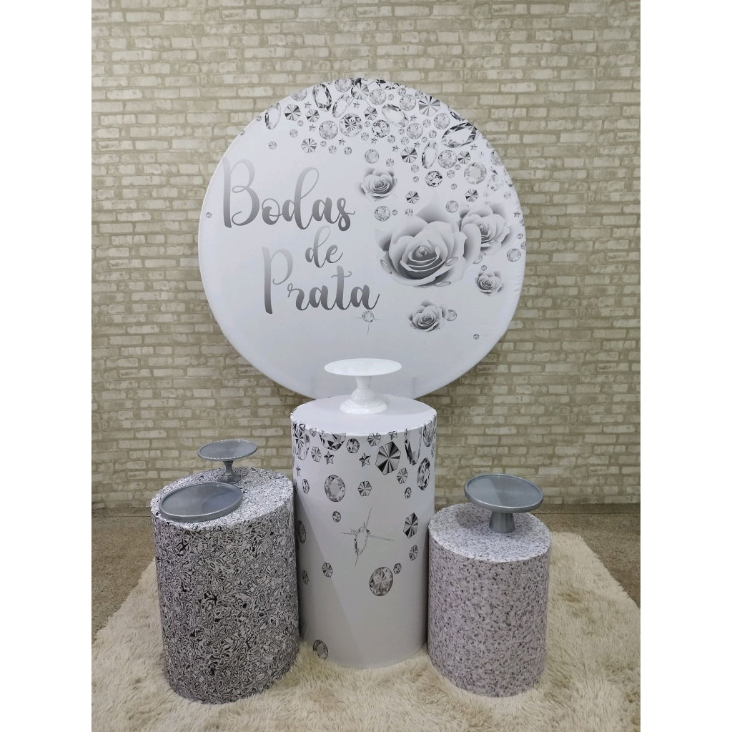 Kit Bodas de Prata - Pegue e Monte Tesouro Encantando