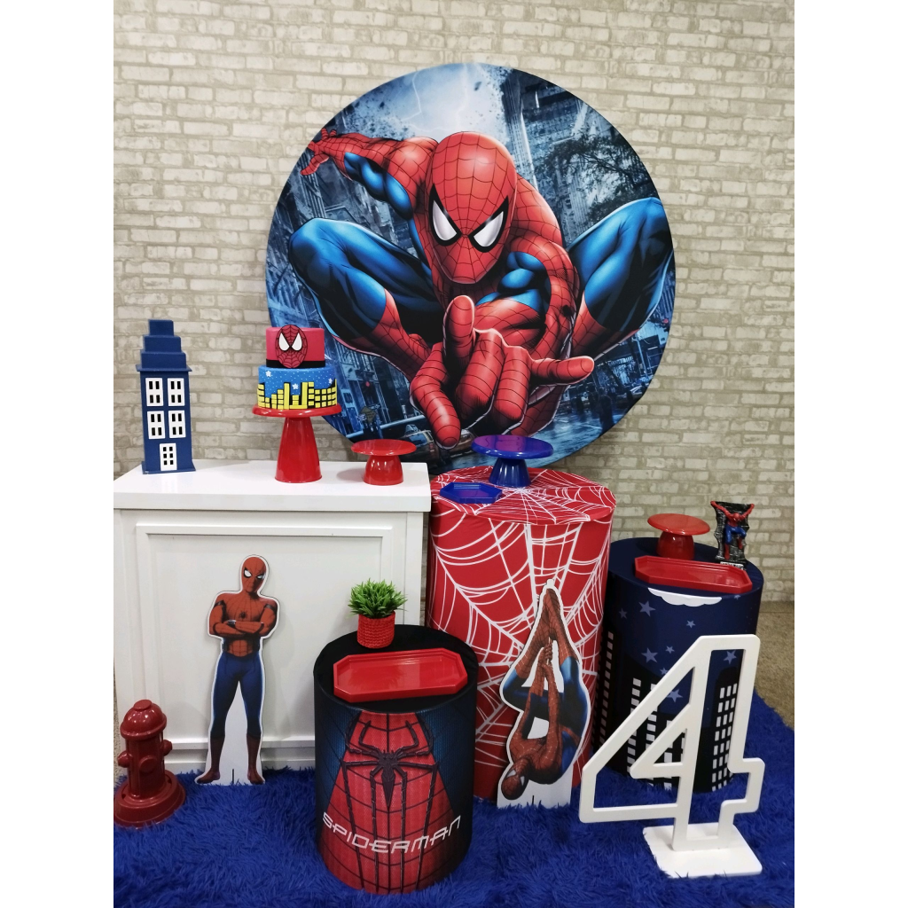 Kit Homem Aranha - Pegue e Monte Tesouro Encantando