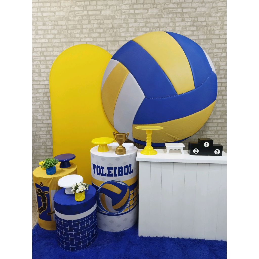 Kit Voleibol - Pegue e Monte Tesouro Encantando