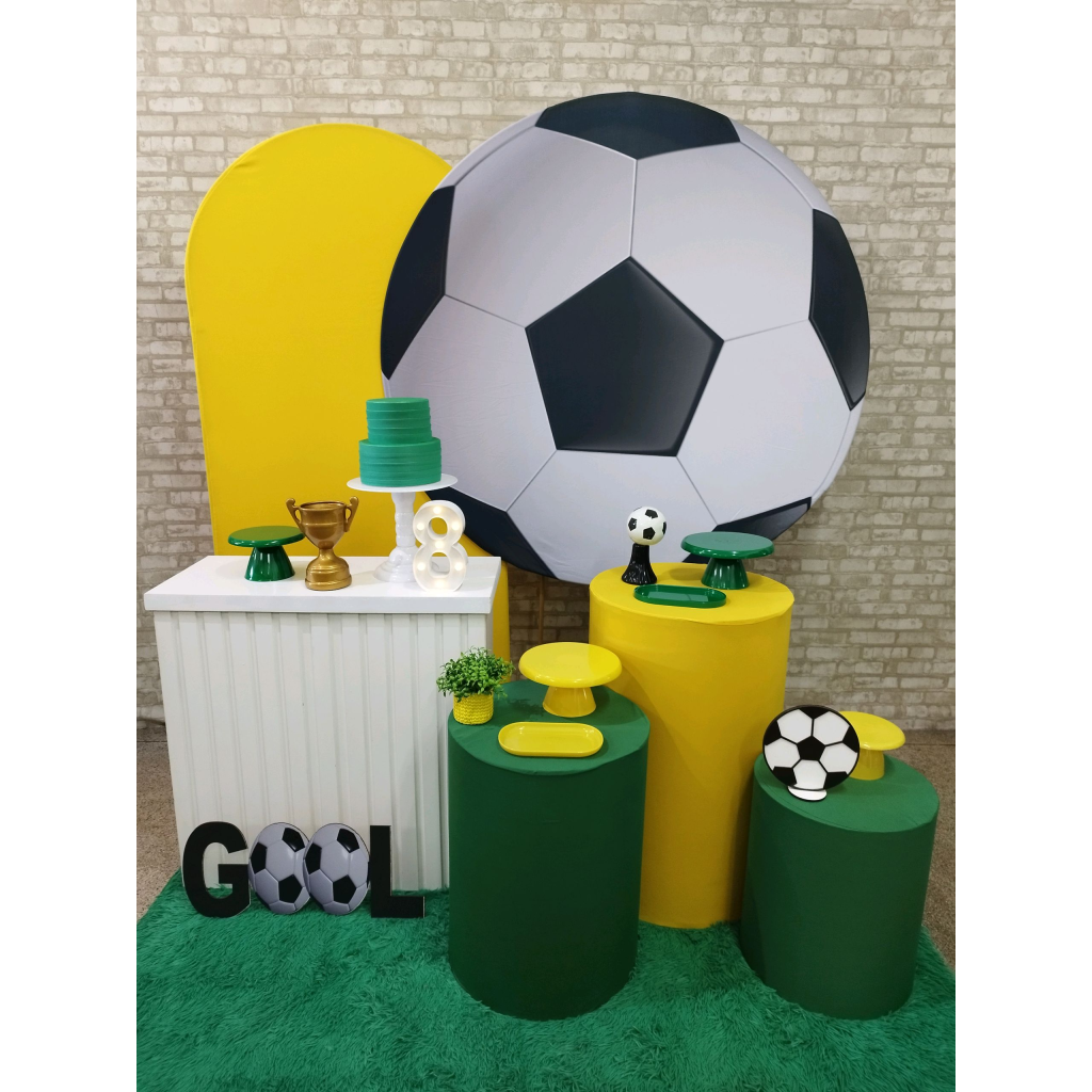 Kit 1 Futebol Brasil Copa - Pegue e Monte Tesouro Encantando