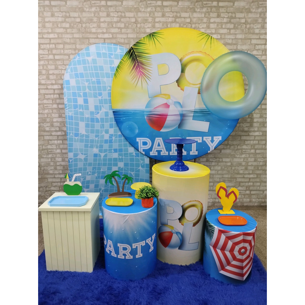 Kit Pool Party - Pegue e Monte Tesouro Encantando