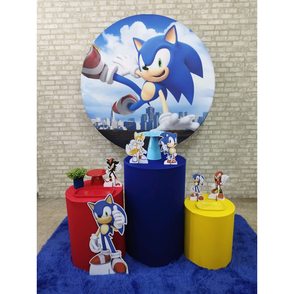 Kit Sonic - Pegue e Monte Tesouro Encantando