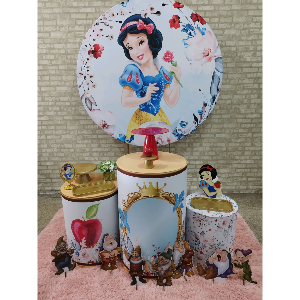 Kit Branca de Neve - Pegue e Monte Tesouro Encantando