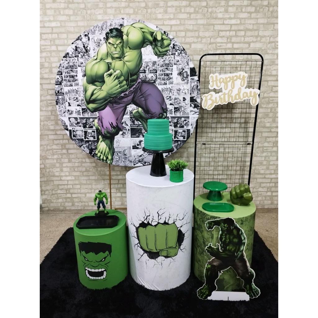Kit Hulk - Pegue e Monte Tesouro Encantando