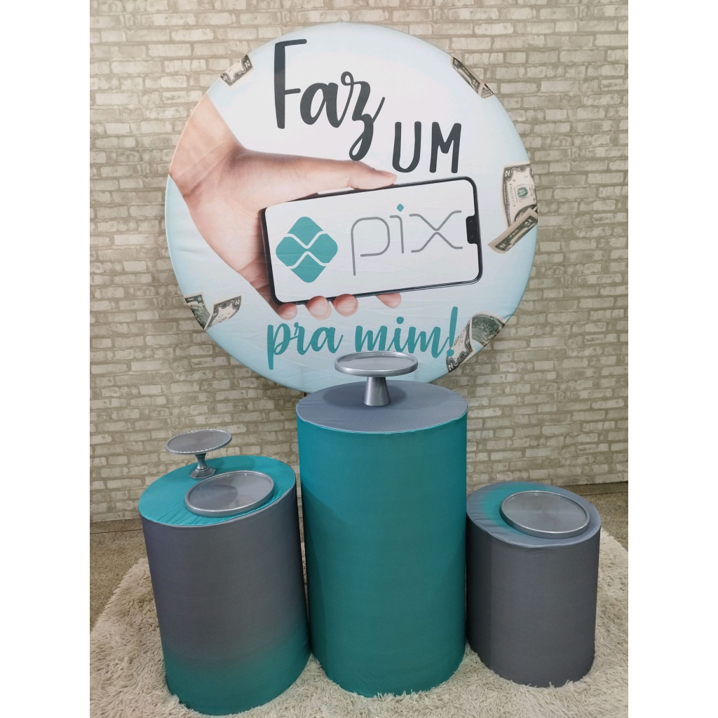 Kit Faz Um Pix - Pegue e Monte Tesouro Encantando