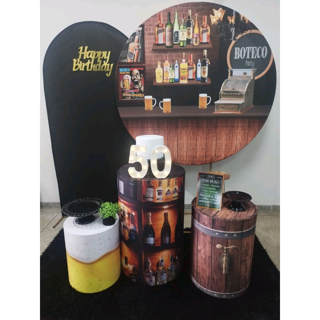 Kit Boteco - Pegue e Monte Tesouro Encantando