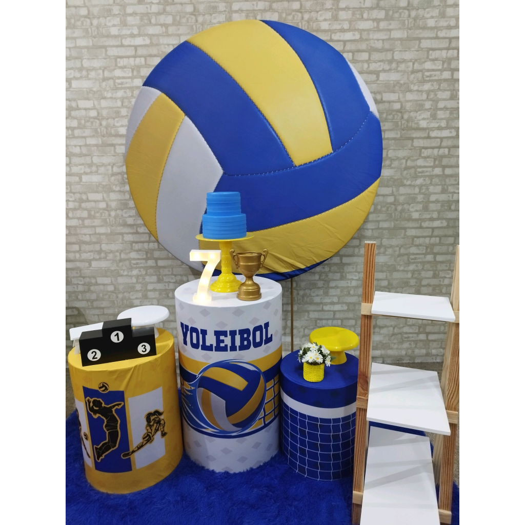 Kit Voleibol - Pegue e Monte Tesouro Encantando