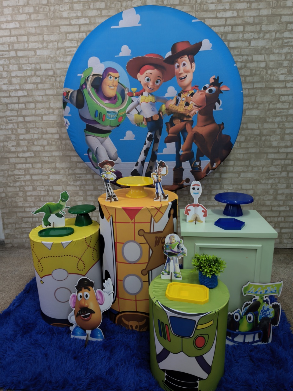 Kit Toy Story - Pegue e Monte Tesouro Encantando