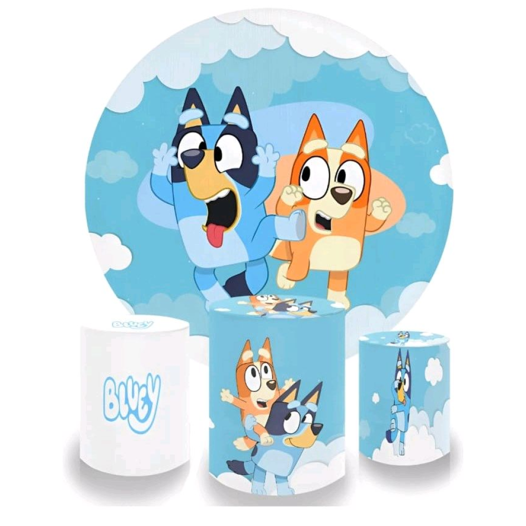 Kit Bluey - Pegue e Monte Tesouro Encantando
