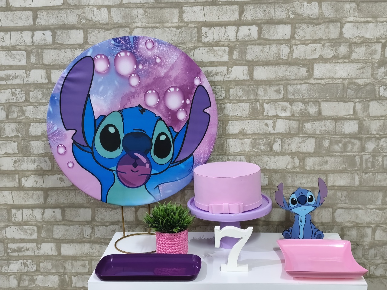 Mini Kit Stitch - Pegue e Monte Tesouro Encantado