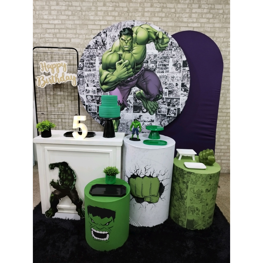Kit Hulk - Pegue e Monte Tesouro Encantando