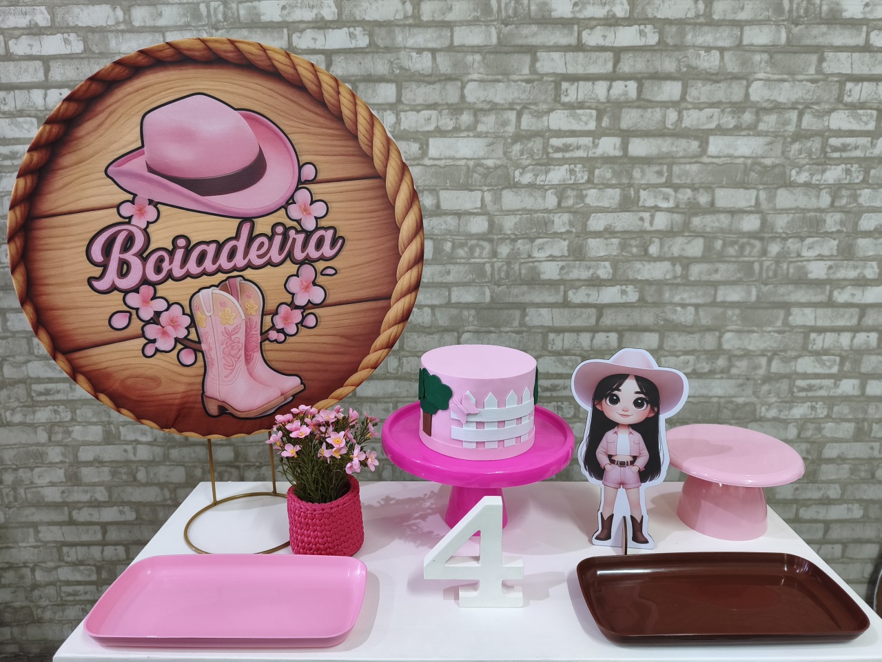 Mini Kit Boiadeira - Pegue e Monte Tesouro Encantado