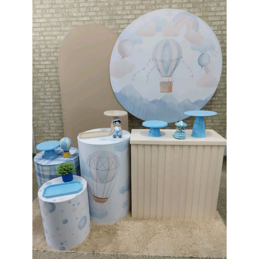 Kit Chá de Bebê Balão - Pegue e Monte Tesouro Encantando