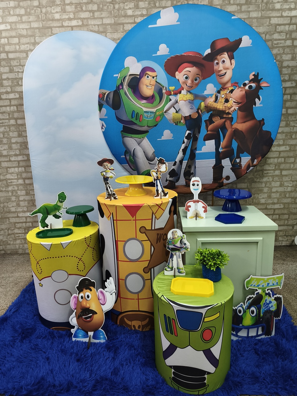 Kit Toy Story - Pegue e Monte Tesouro Encantando
