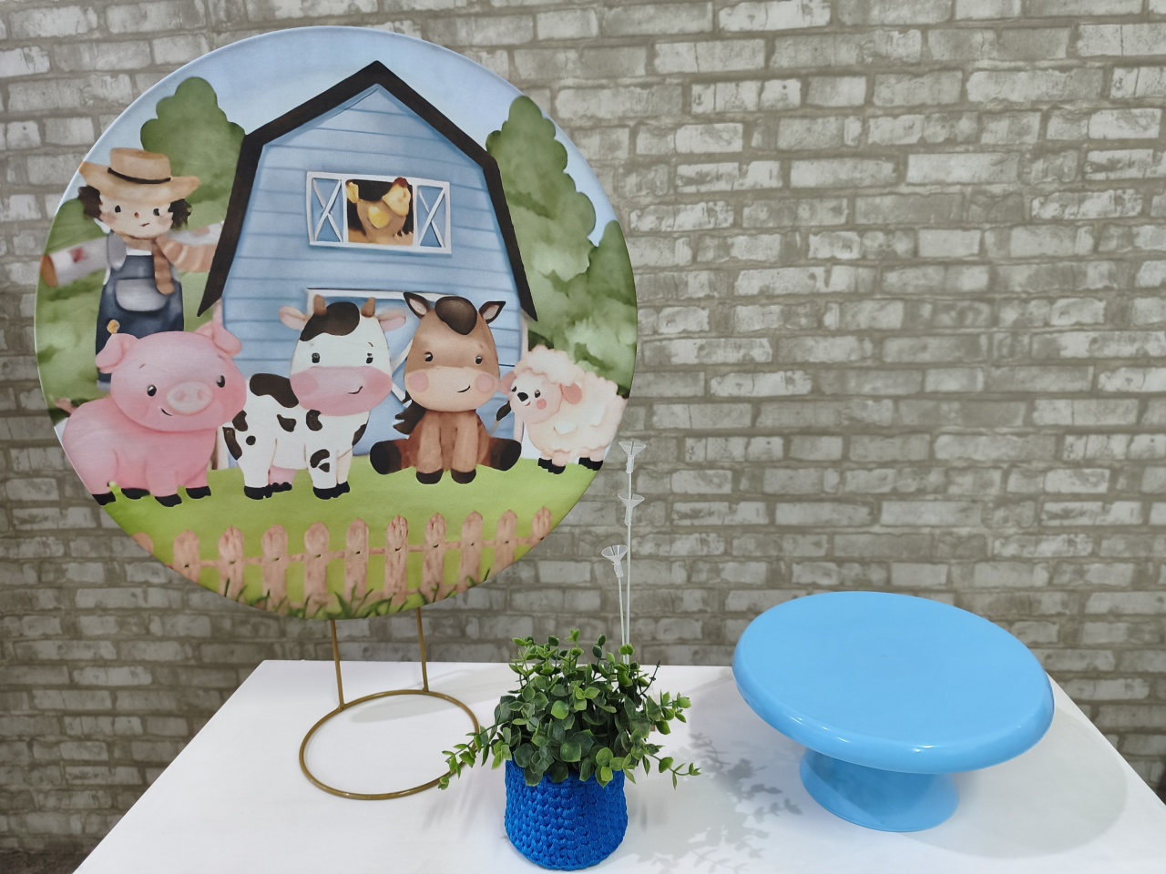 Mini Kit Fazendinha - Pegue e Monte Tesouro Encantado