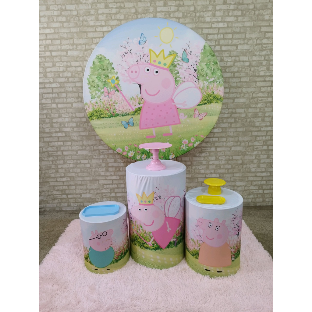 Kit Peppa Pig - Pegue e Monte Tesouro Encantando