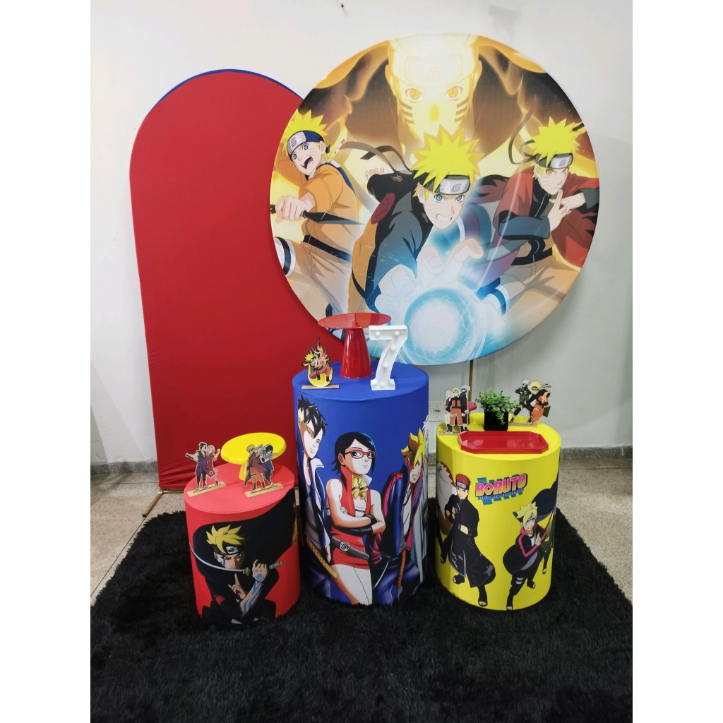 Kit Naruto - Pegue e Monte Tesouro Encantando