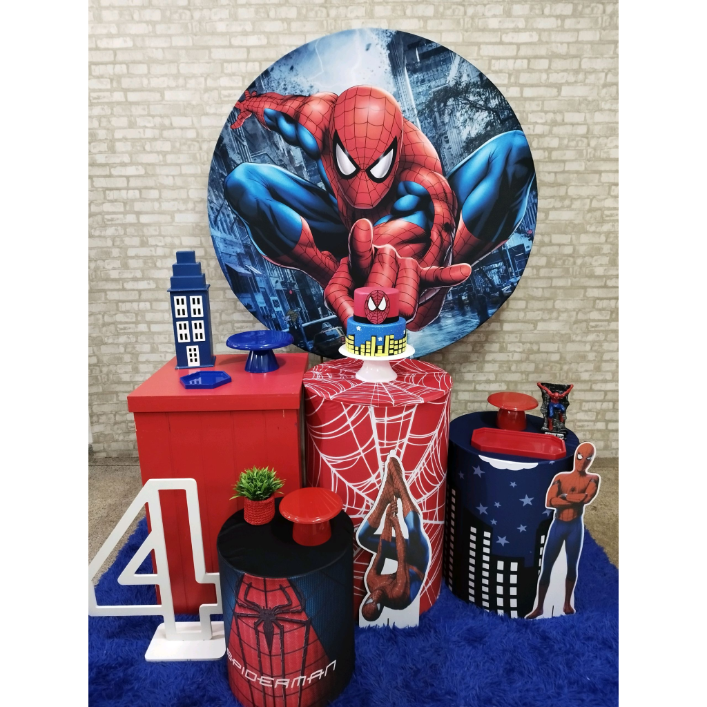 Kit Homem Aranha - Pegue e Monte Tesouro Encantando