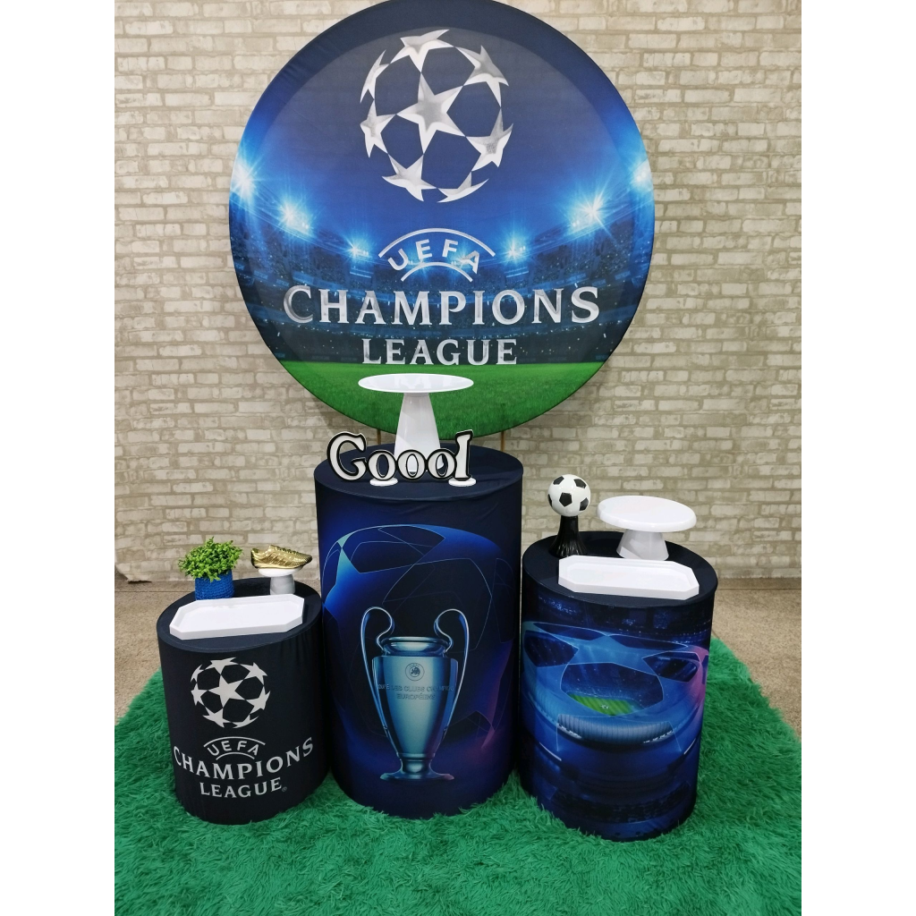 Kit Futebol Time Champions League - Pegue e Monte Tesouro Encantando