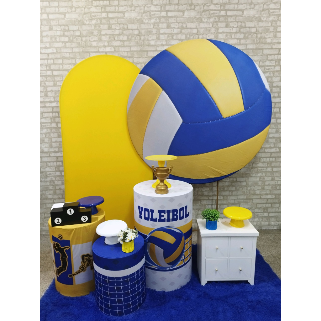 Kit Voleibol - Pegue e Monte Tesouro Encantando
