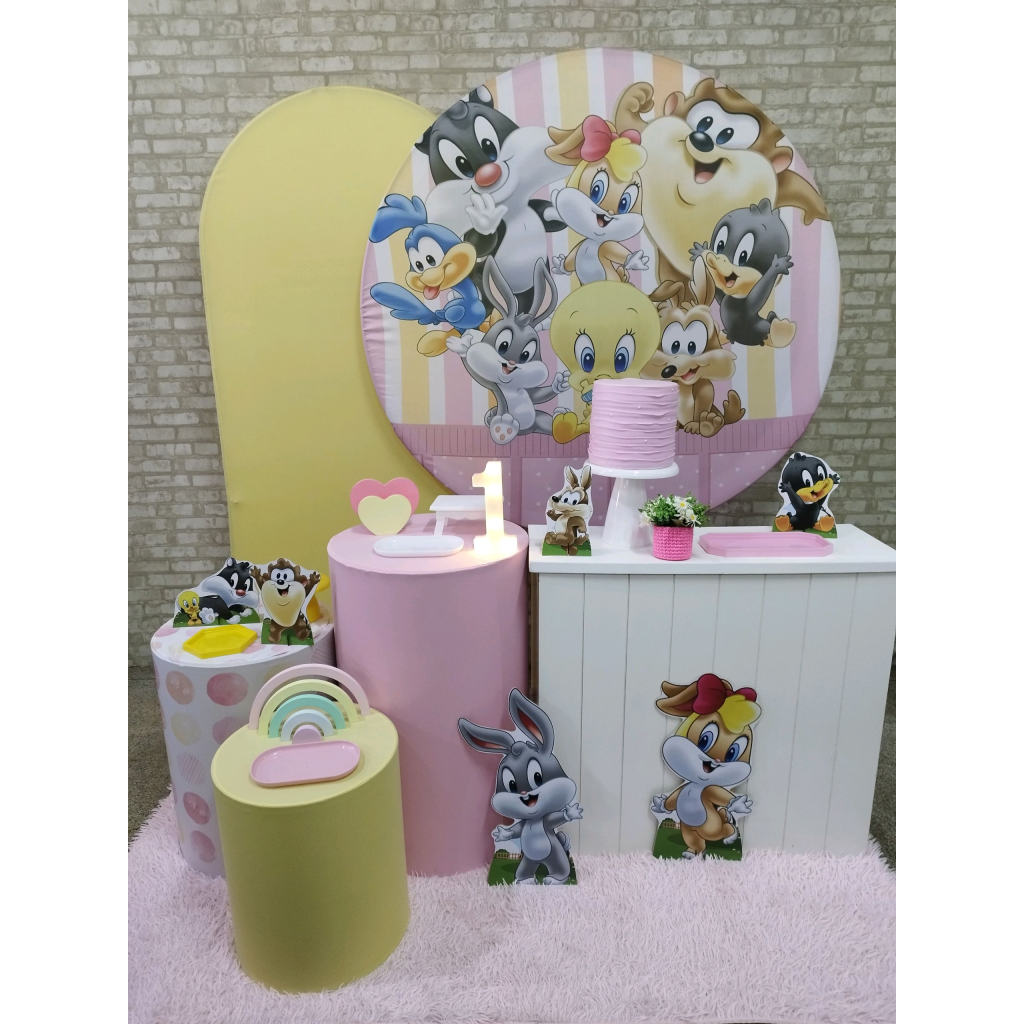 Kit Looney Tunes Baby - Pegue e Monte Tesouro Encantando