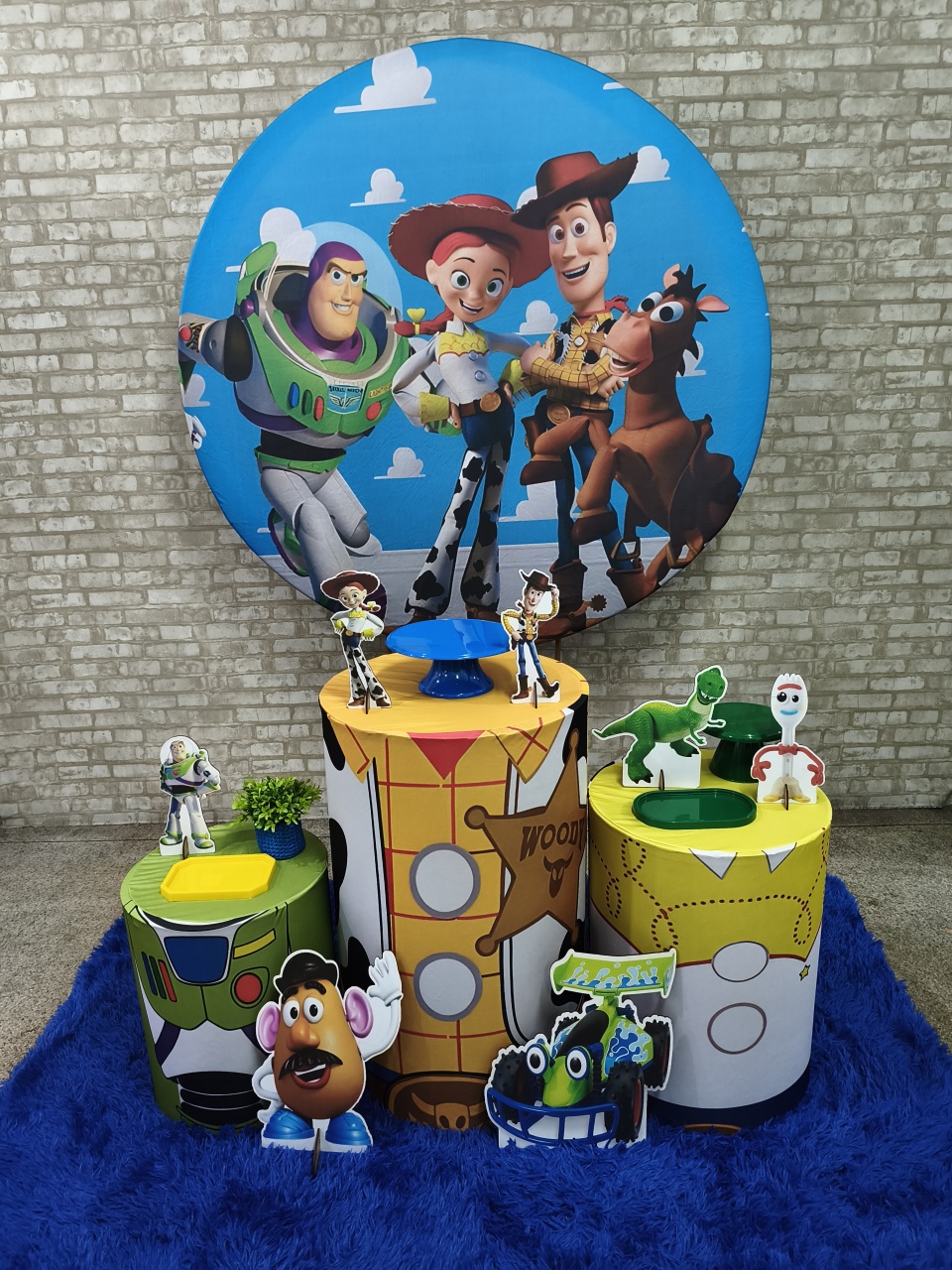 Kit Toy Story - Pegue e Monte Tesouro Encantando