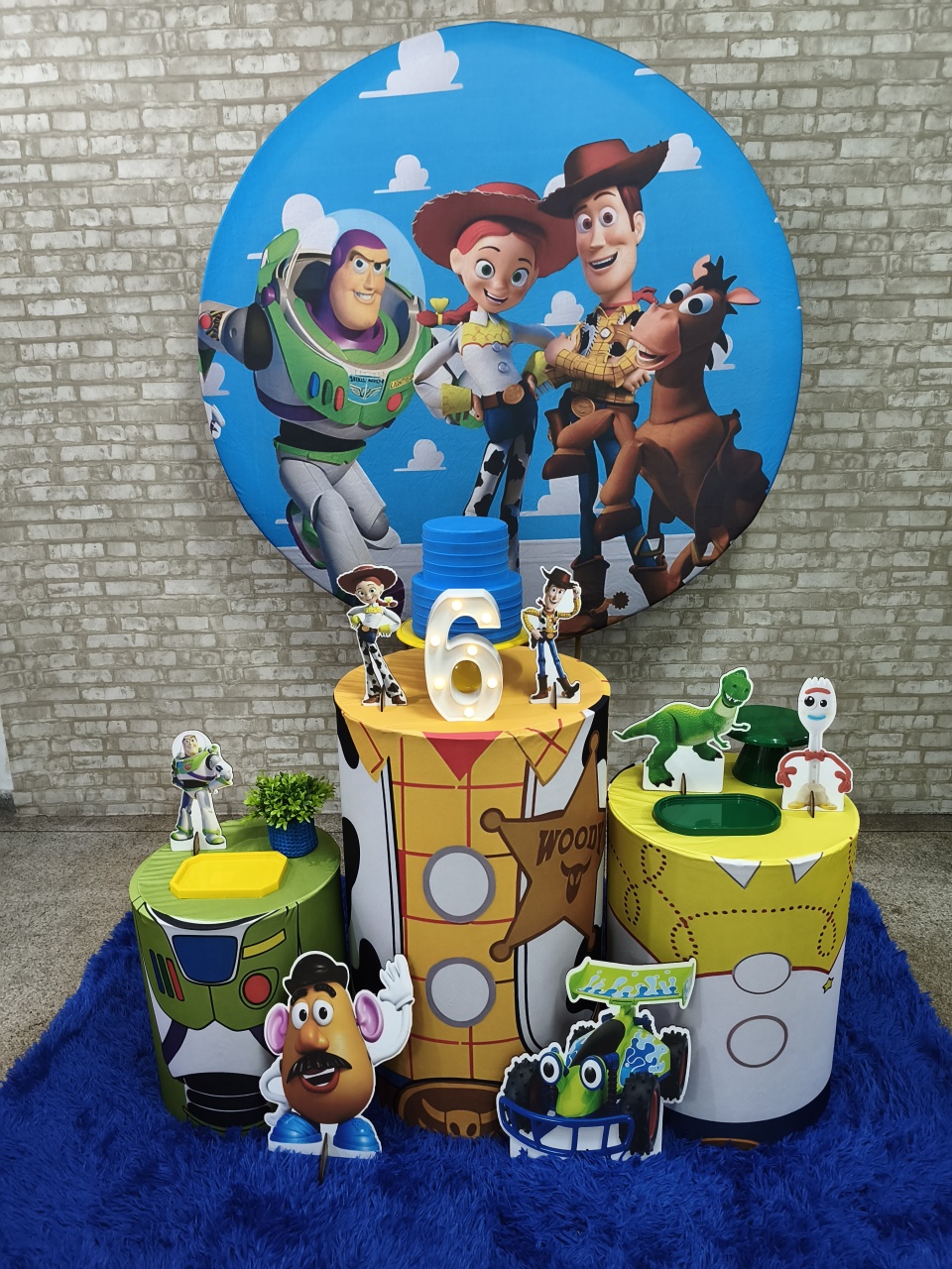 Kit Toy Story - Pegue e Monte Tesouro Encantando