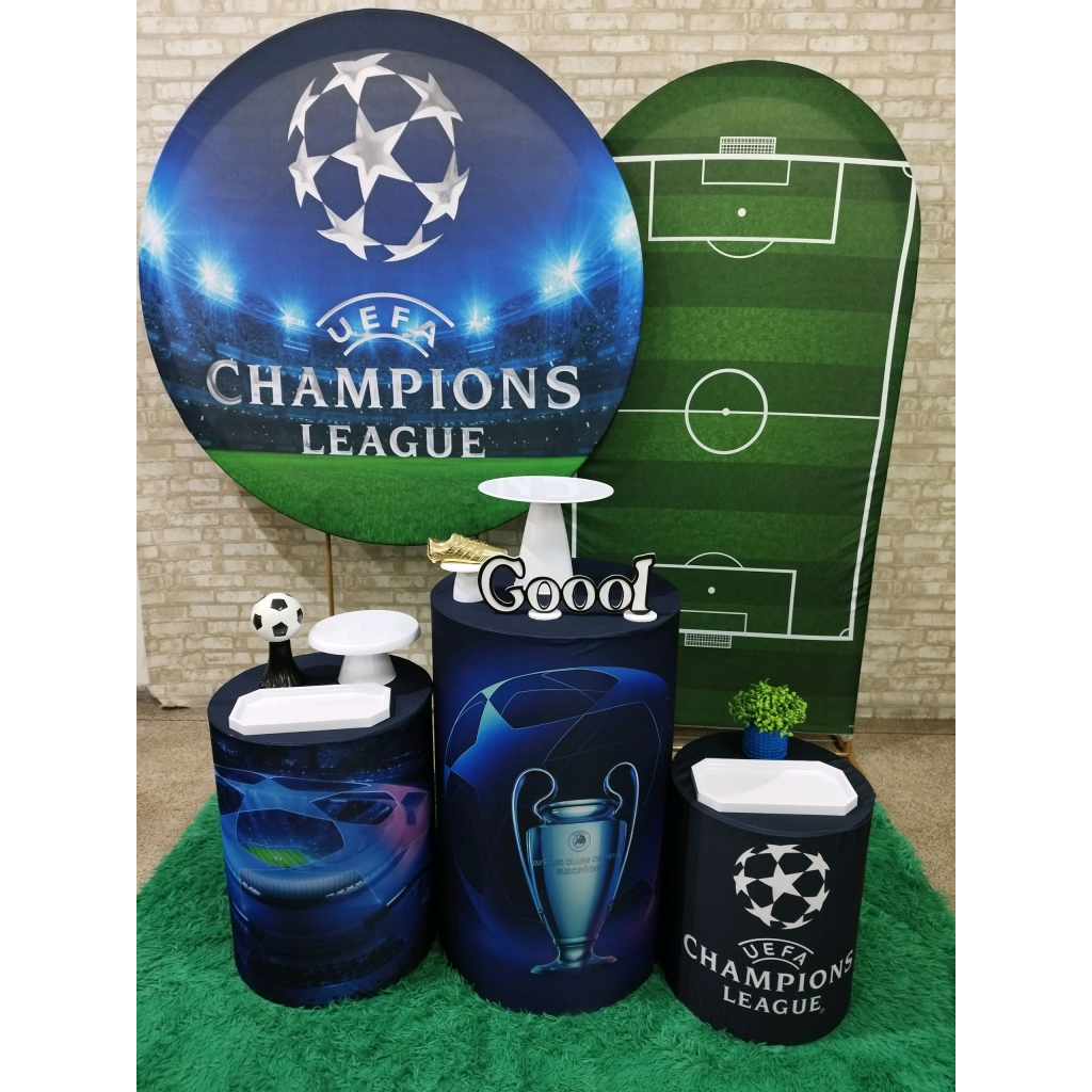 Kit Futebol Time Champions League - Pegue e Monte Tesouro Encantando