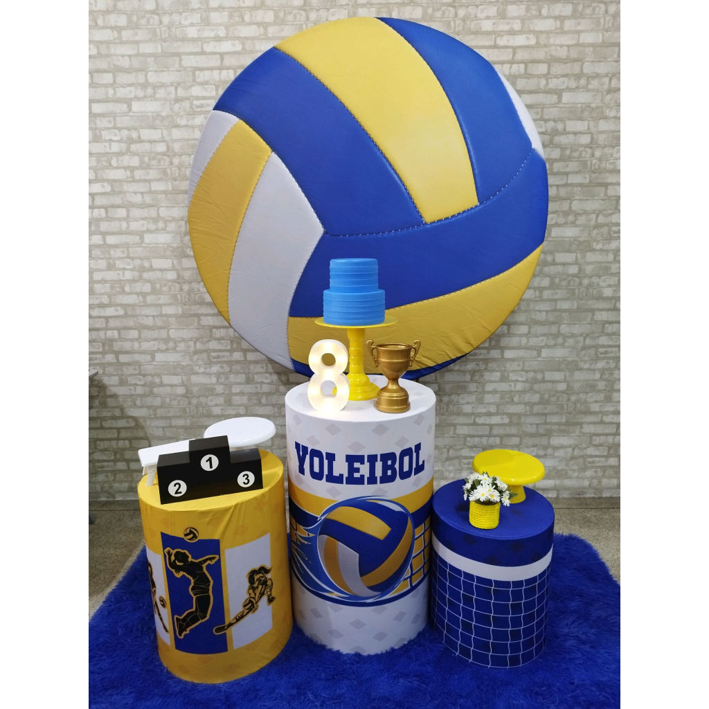 Kit Voleibol - Pegue e Monte Tesouro Encantando