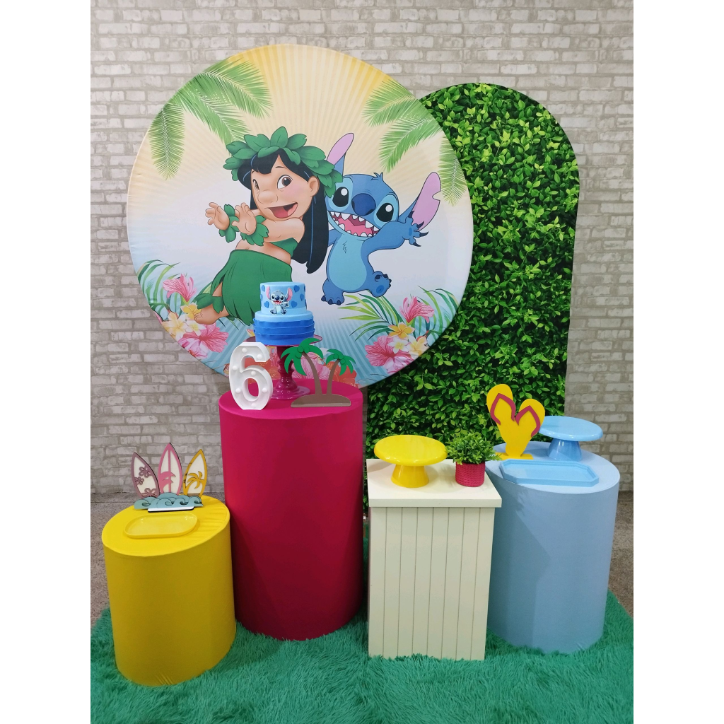 Kit Lilo E Stitch - Pegue e Monte Tesouro Encantando