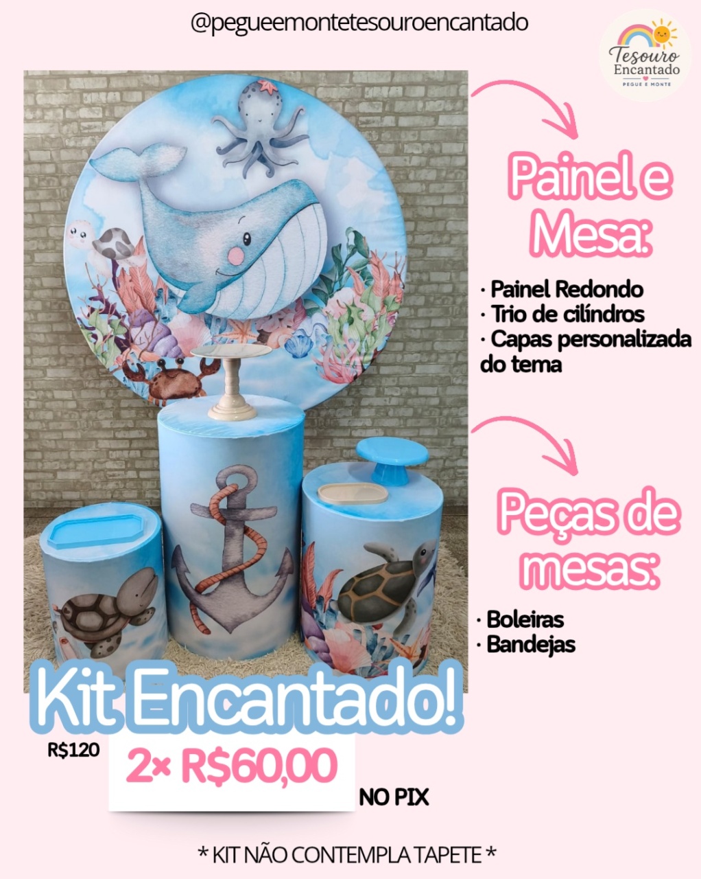 Kit Encantado - Pegue e Monte Tesouro Encantado
