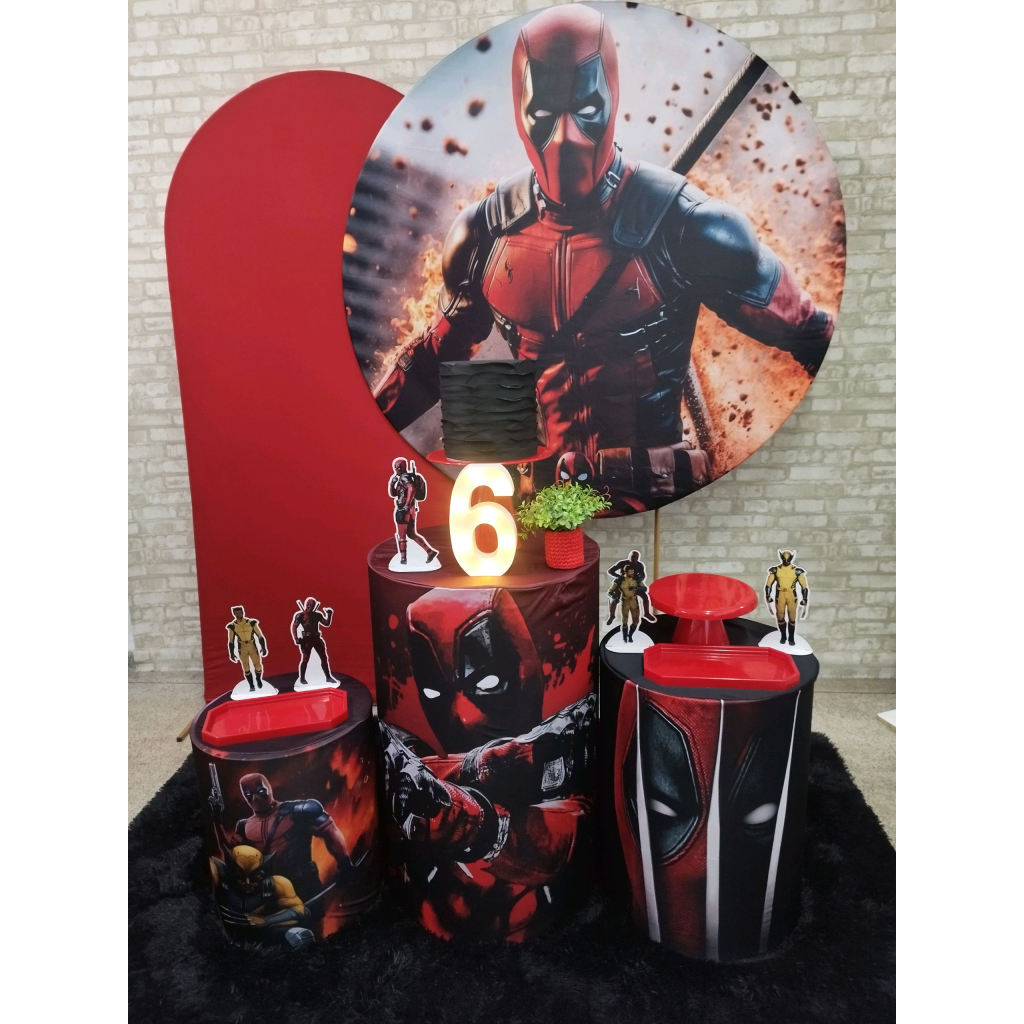 Kit Deadpool - Pegue e Monte Tesouro Encantando